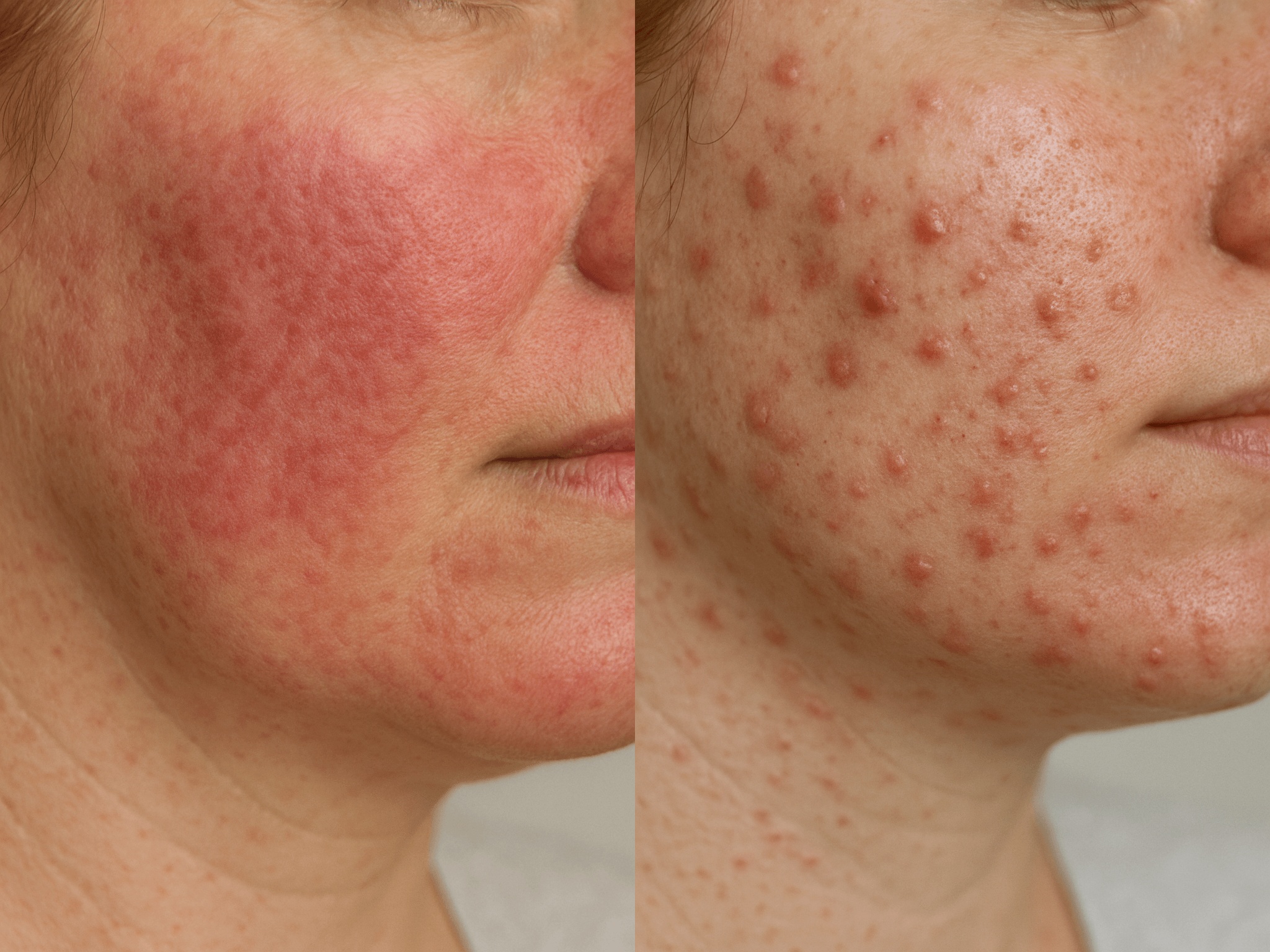 Rosacea and Acne: How to Tell the Difference (and Why It Matters)